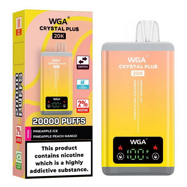 WGA Crystal Plus 20000 Disposable Vape Kit 2-in-1