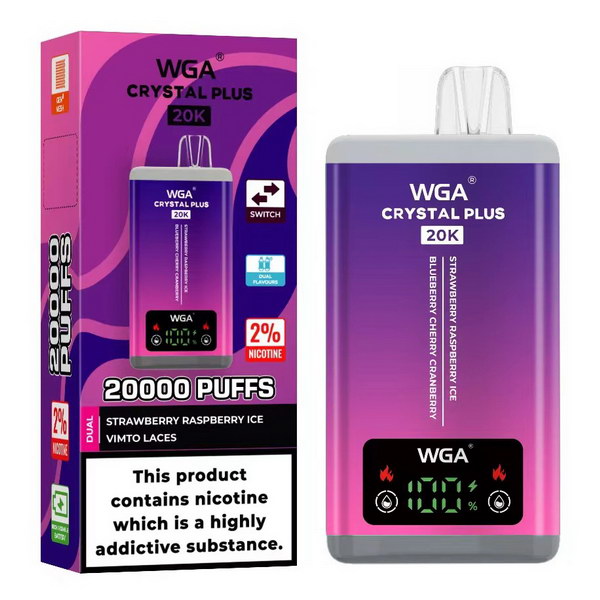 WGA Crystal Plus 20000 Disposable Vape Kit 2-in-1