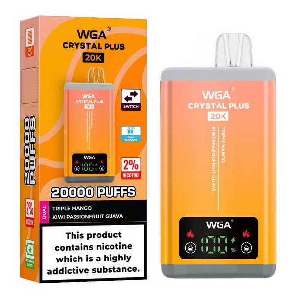 WGA Crystal Plus 20000 Disposable Vape Kit 2-in-1